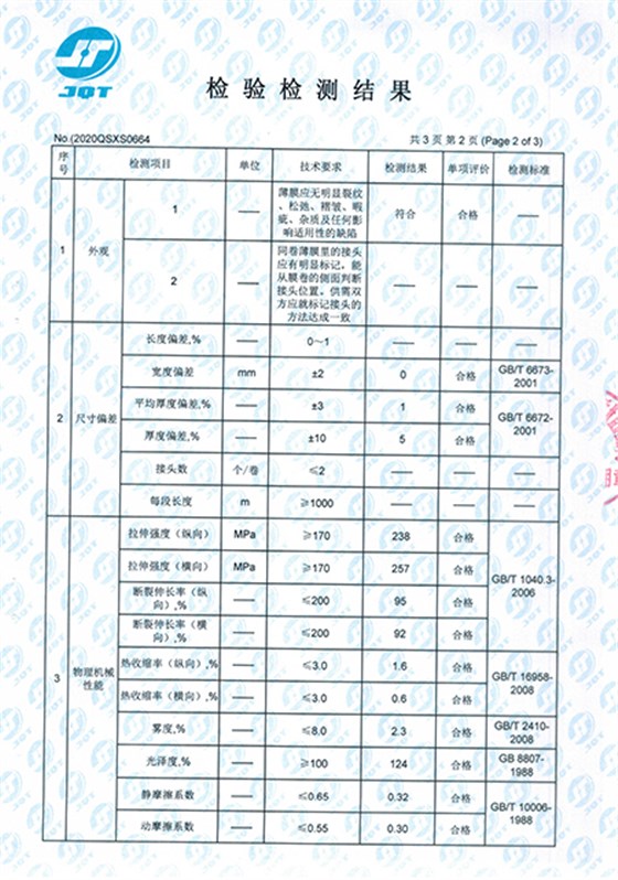 检验证书